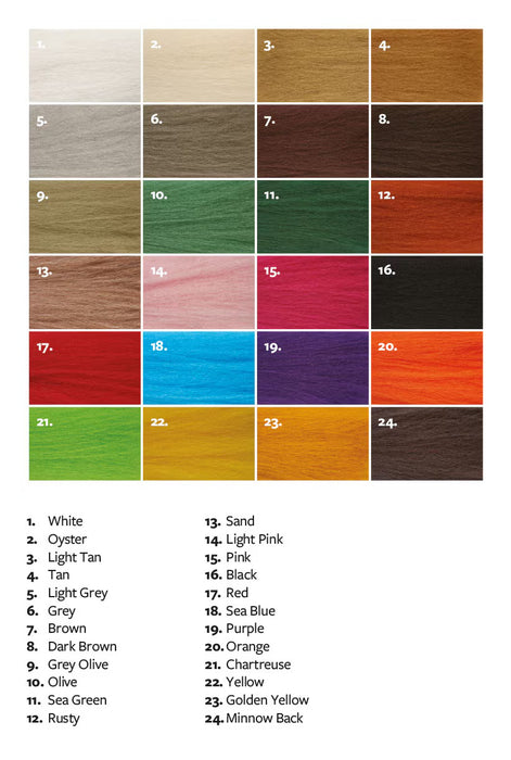 Fulling Mill Salty Fibre (Assorted Colours)