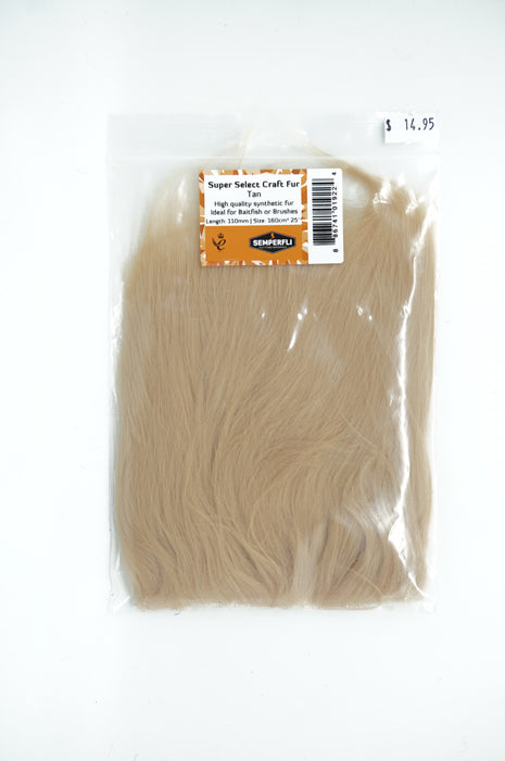 Semperfli SemperFur Super Select Craft Fur Tan