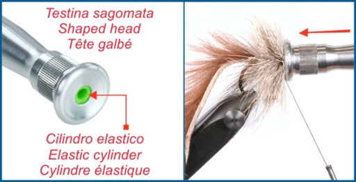 Stonfo Elite Stainless-Steel Hair Packer