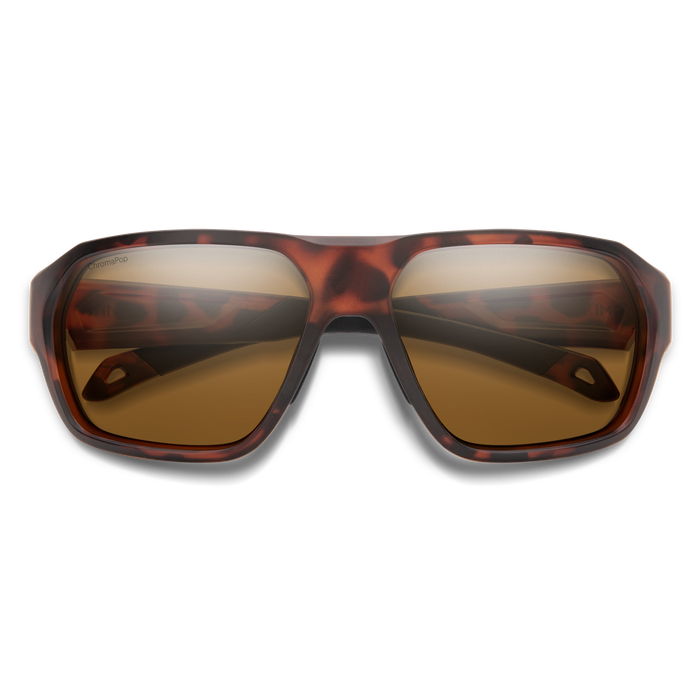Smith Optics Deckboss - Matte Tortoise - Polarized Glass ChromaPop Brown