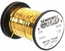 Semperfli Flat Mirror Tinsel Medium Gold