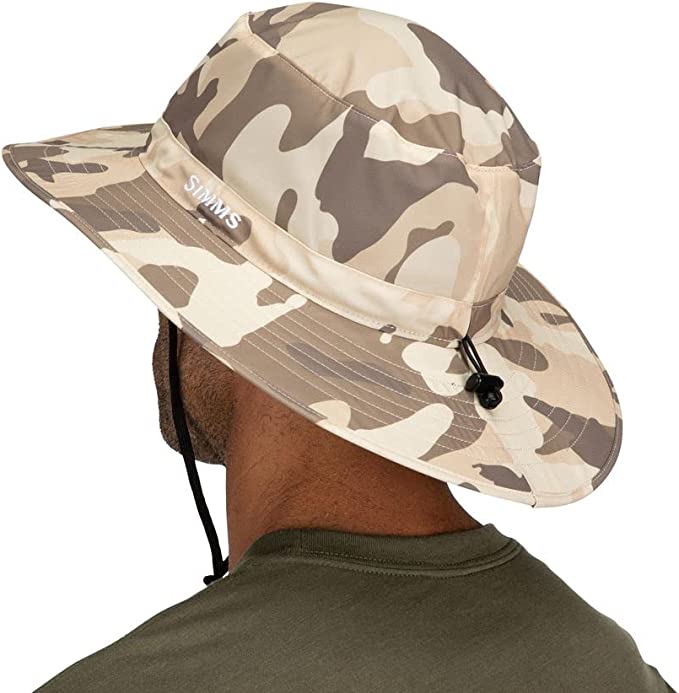 Simms Superlight Solar Sombrero - Woodland Camo Sandbar