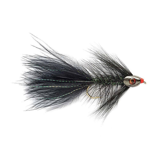 Woolly Buggers Skullhead Black #6