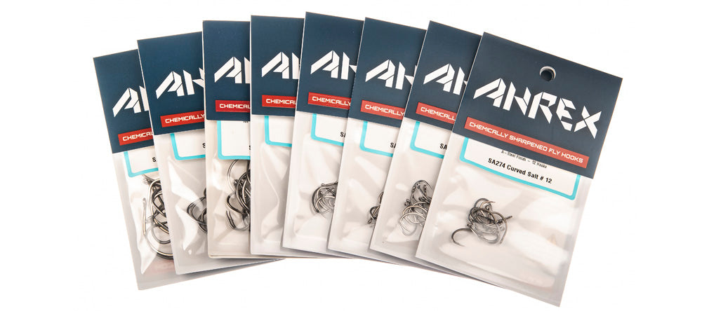 Ahrex SA274 Curved Salt Hook - The Flyfisher