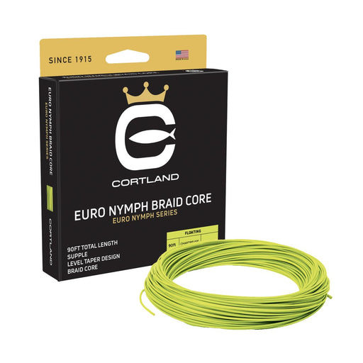 Cortland Hi-Vis Euro Nymph Braid Core Fly Line