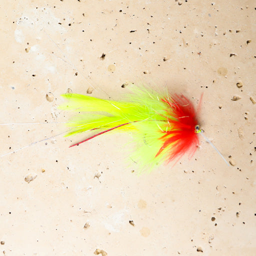 Ozzy Native Flies- Chartreuse Cod Snack