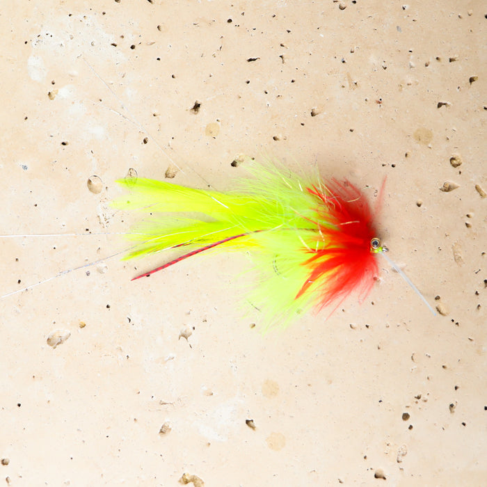 Ozzy Native Flies- Chartreuse Cod Snack