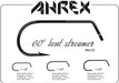Ahrex PR370 60 Degree Bent Streamer Fly Hooks - The Flyfisher