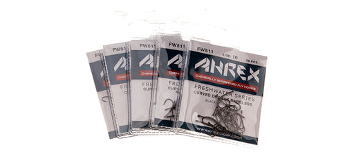 Ahrex FW511 - Curved Dry Fly Barbless Hooks