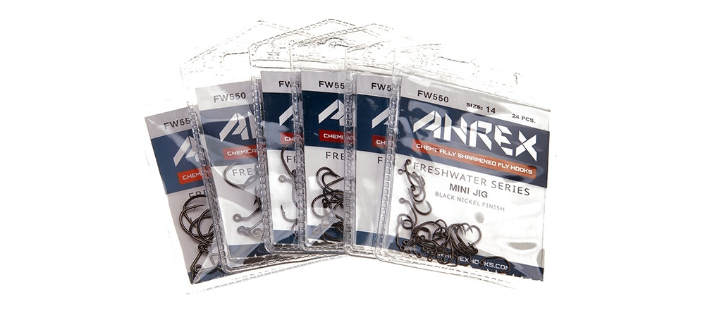 Ahrex FW550 - Mini Jig Fly Hooks