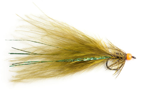 Barbless Bassano McGoo Orange Tungsten Bead