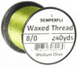 Semperfli Classic Waxed Thread 8/0 Olive