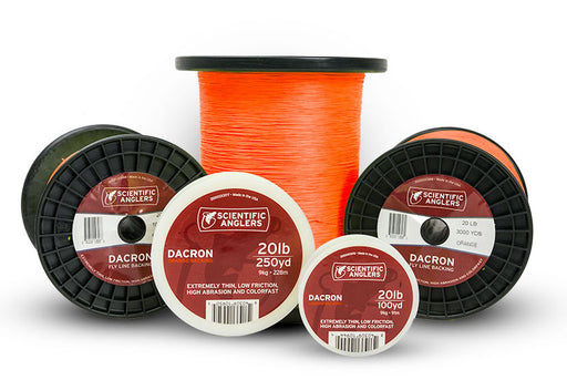 Scientific Anglers Dacron Backing - Orange