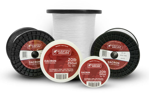 Scientific Anglers Dacron Backing - White