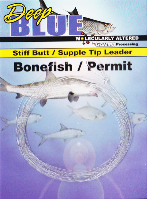 Frog Hair Deep Blue Saltwater Tapered Leaders (10ft)