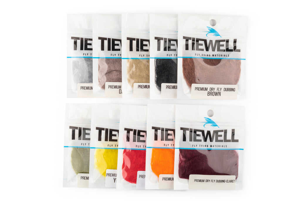 Tiewell Premium Dry Fly Dubbing