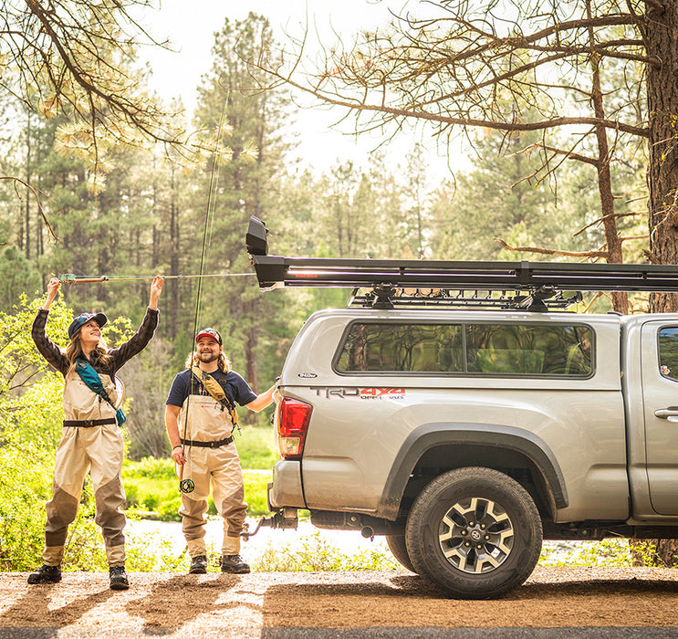 Yakima DoubleHaul Customizable  Rooftop Fly Rod Carrier