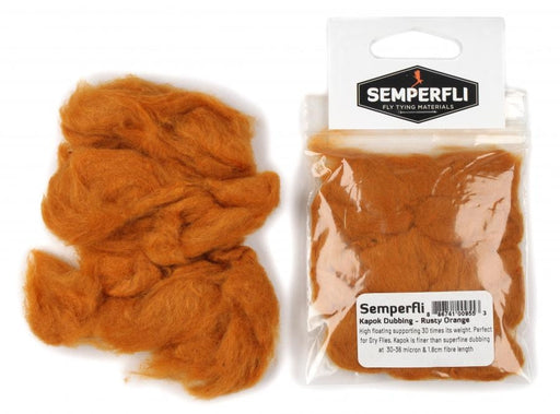 Semperfli Kapok Dubbing Rusty Orange