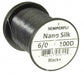 Semperfli Nano Silk 'Predator' Thread 100D Black