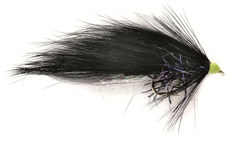 SR Hot Head Straggle Zonker Black