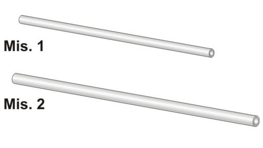 Stonfo Clear Rigid Plastic Tubes