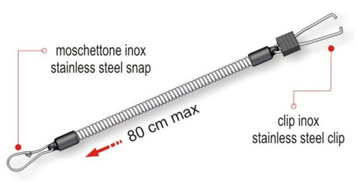 Stonfo Durable Safety Retractor Cord