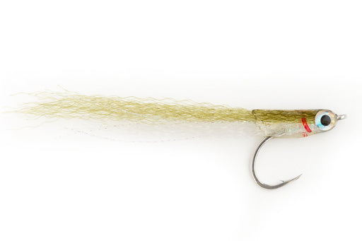 Beech Olive & White Surf Candy #1/0-2/0